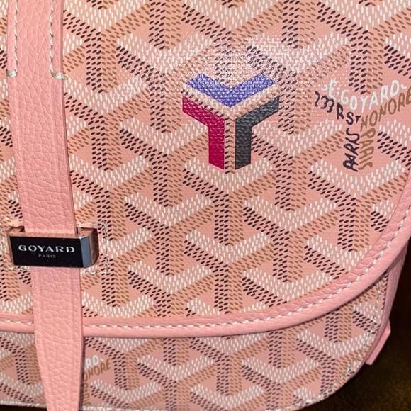RARE GOYARD BELVEDERE PM LIMITED EDITION ROSE POUDRE PINK - Picture 3 of 16